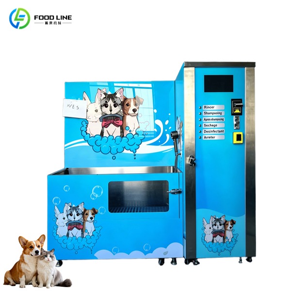 auto dog wash machine
