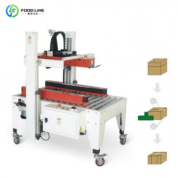 carton taping machine for industry