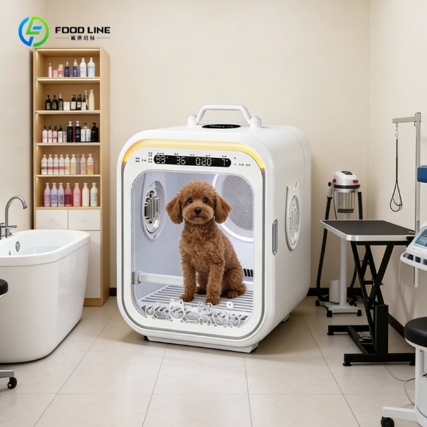 automatic dog drying