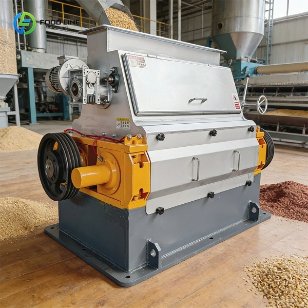 automatic steam corn flaking machine