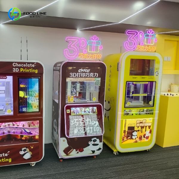 edible chocolate printing machine