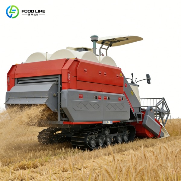 grain harvesting machine