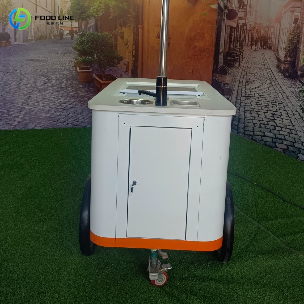 side view of the cart