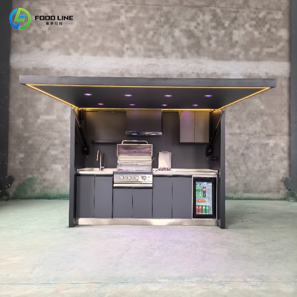 outdoor cooking kitchen