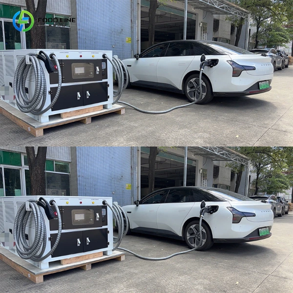 portable electric vehicle charging station