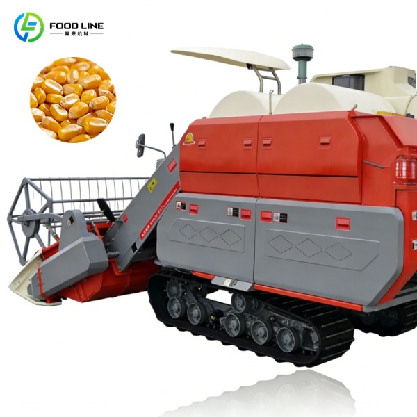 wheat harvesting machine