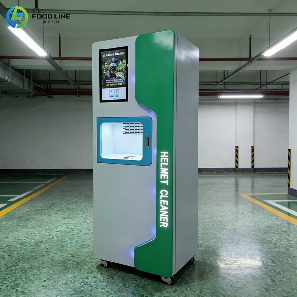 automated helmets washing machine