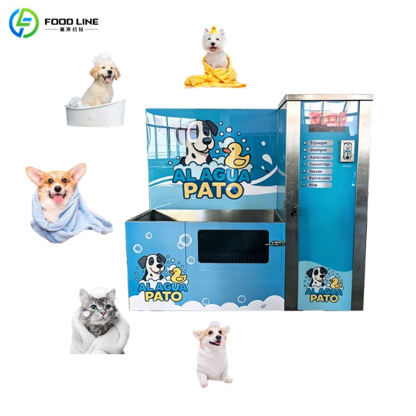automatic dog washer