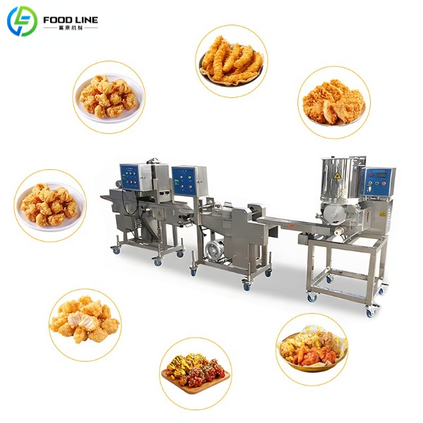 chicken nugget processing line