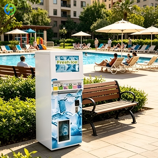 commercial ice vending