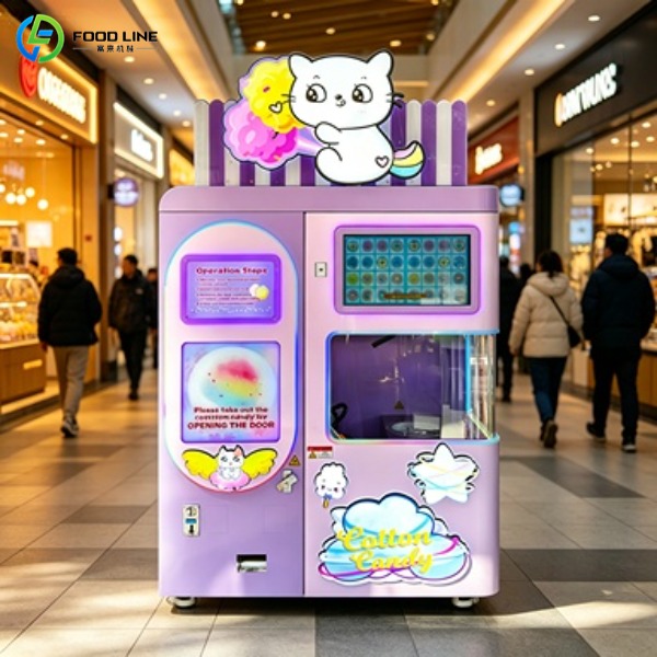 cotton candy vending machine