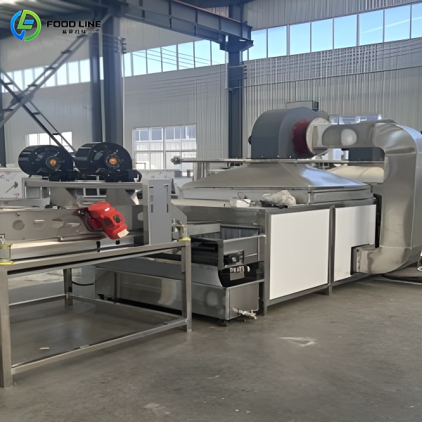 dryer of the french fries processing line