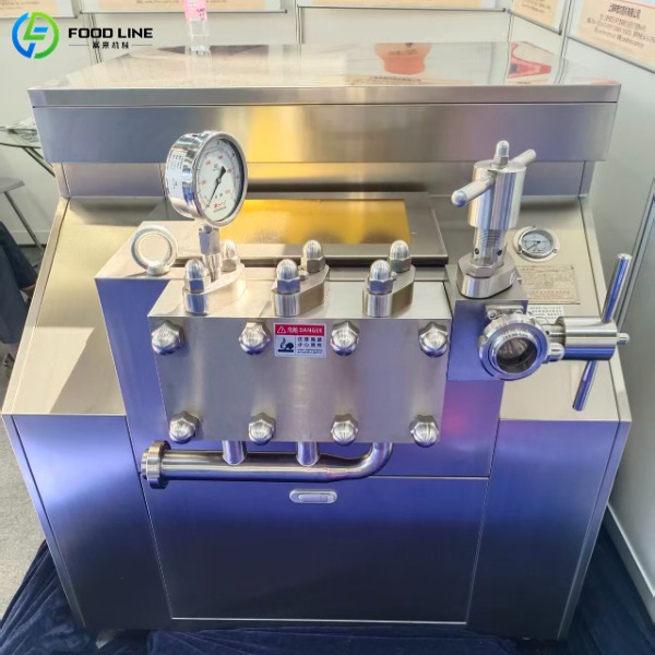 high pressure homogenisation