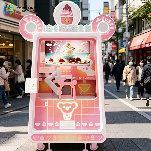 ice cream robot vending machine