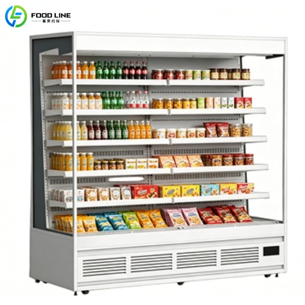 open air display cooler
