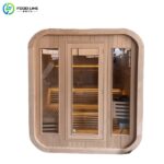 outdoor sauna room