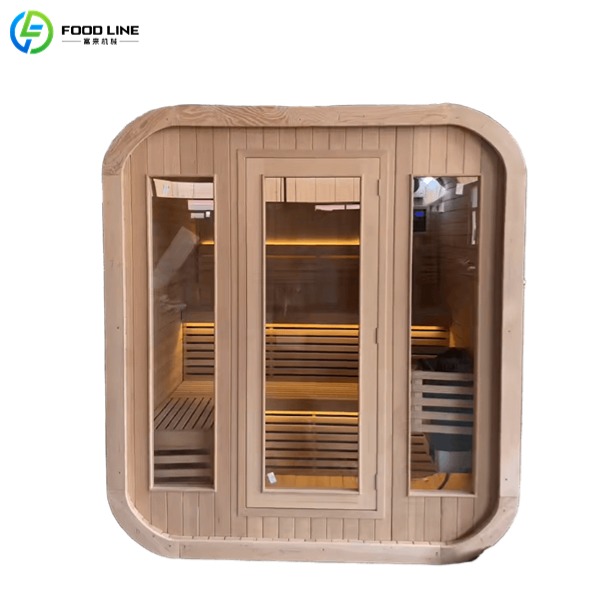 outdoor sauna room
