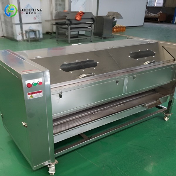 peeling and cleaning machine
