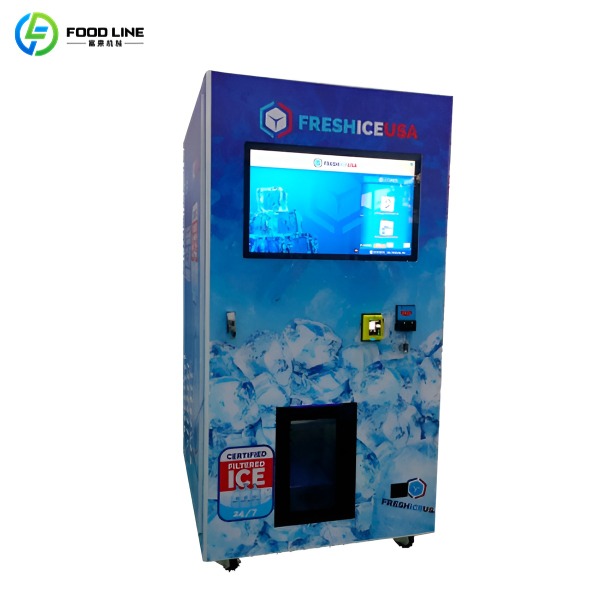 self serve ice machine