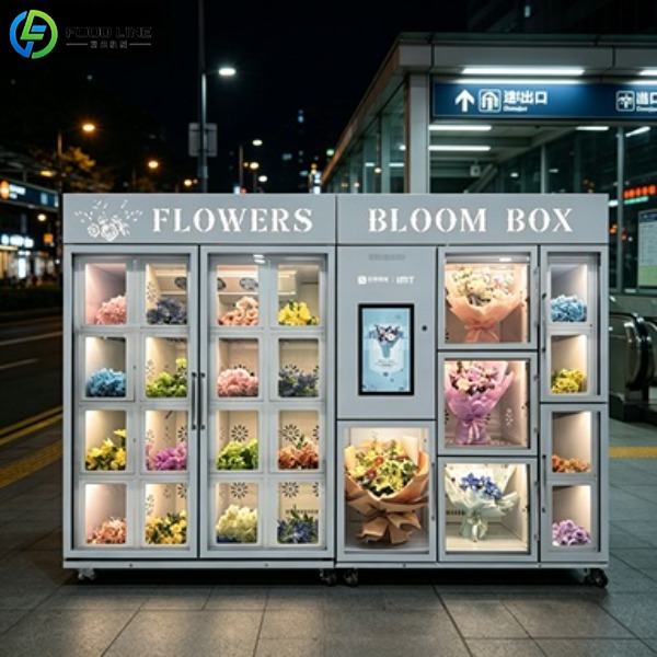 24h fresh boquet vending