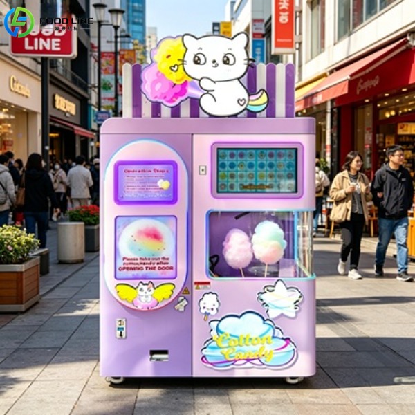 cotton sugar vending machine