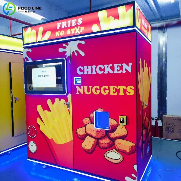 automatic fry vending machine