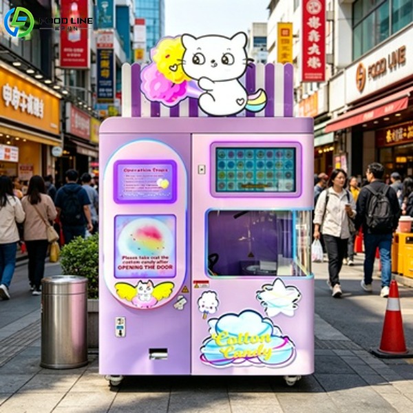 cotton candy vending machine for sale