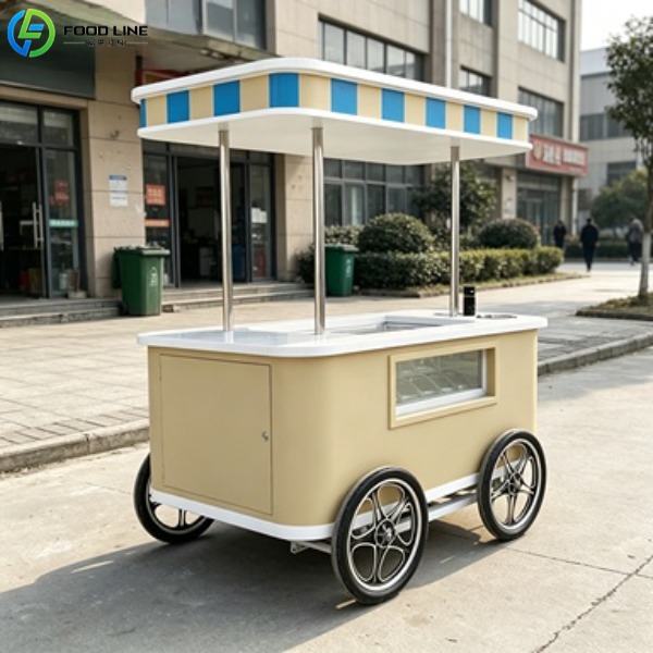 ice cream freezer carts