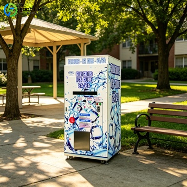 outdoor ice machine
