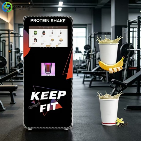 protein drink vending machine