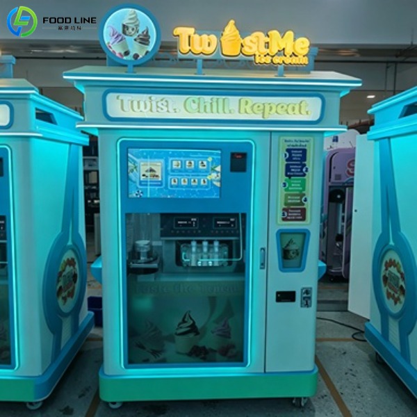 self serve ice machine