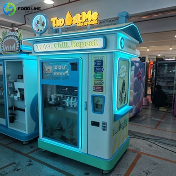 soft serve ice cream vending machine