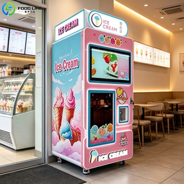 24h ice cream vending machine
