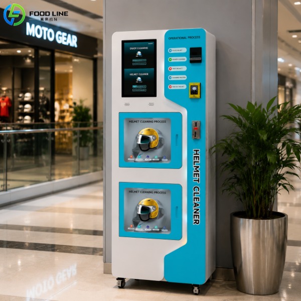 helmet sanitizer vending machine