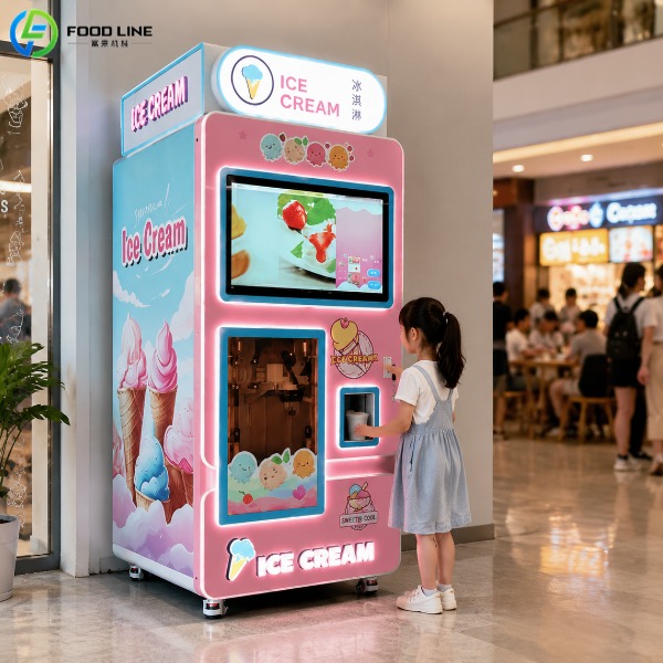 Gelato vending