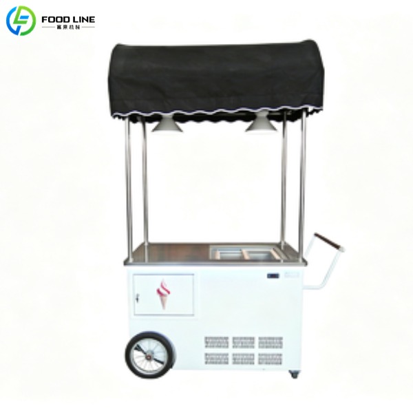 mobile ice cream cart
