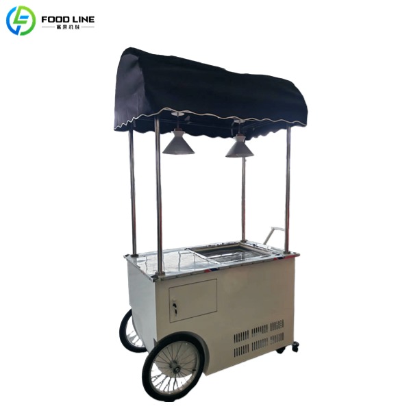 portable ice cream cart