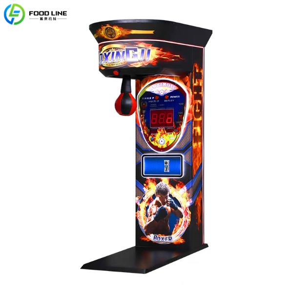 punching bag game machine