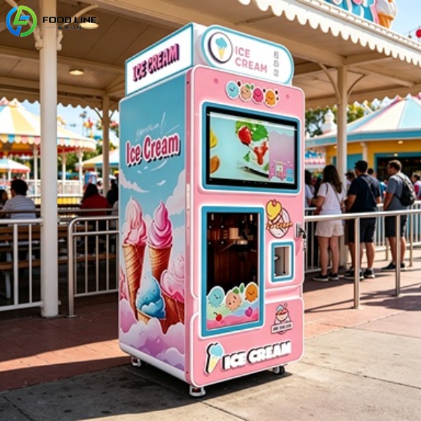softy ice vending machine