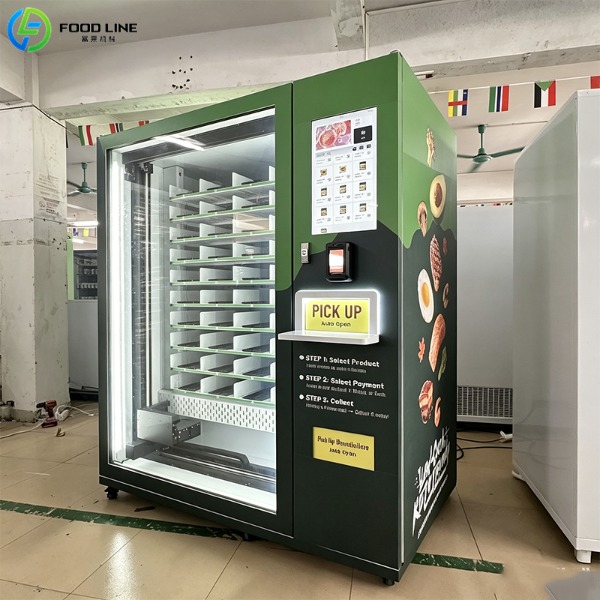 automatic hot food vending machine