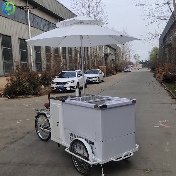 bicycle ice cream cart