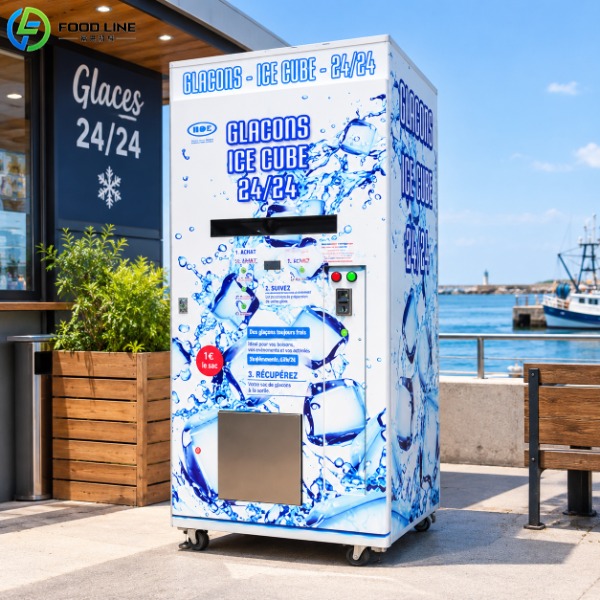 coin operated ice machine